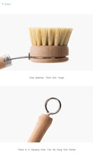 Load image into Gallery viewer, Wooden Scrubby Brush