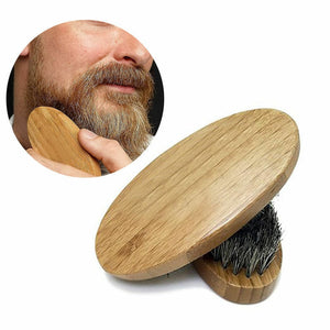 Bamboo Beard Brush and bonus comb