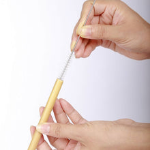 Load image into Gallery viewer, 6-pack of Bamboo Straws