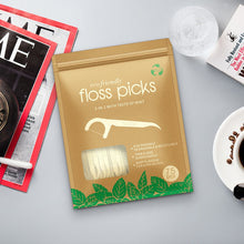 Load image into Gallery viewer, Biodegradable Floss Picks Sticks