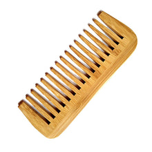 Load image into Gallery viewer, Bamboo Beard Brush and bonus comb
